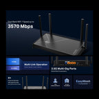TP-Link Dual-Band BE3600 Wi-Fi 7 Router, Archer BE230
