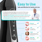 COSLUS ADA Accepted C20 Water Dental Flosser Pick, Storage Set Black