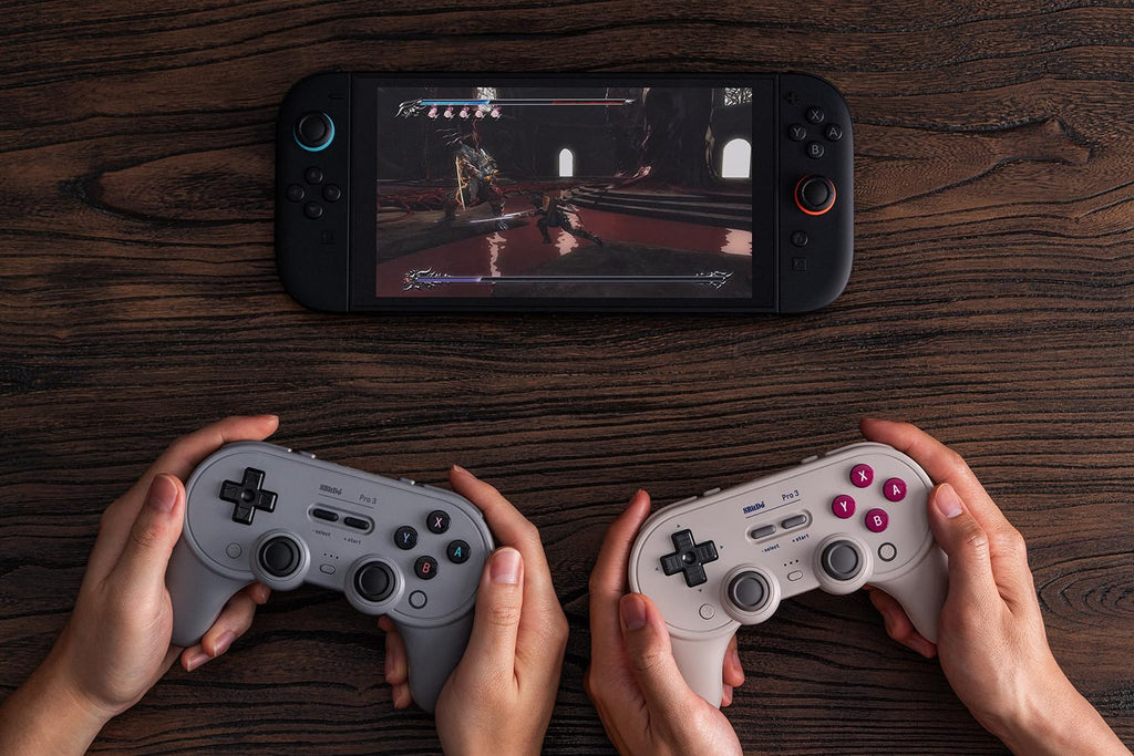 8Bitdo Pro 3 Bluetooth Controller for Switch1/2, PC & Android, Purple