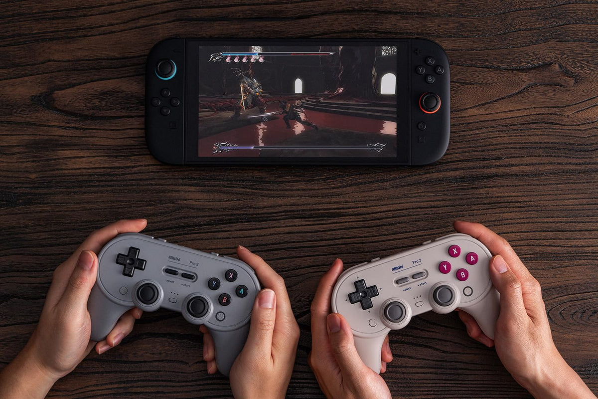 8Bitdo Pro 3 Bluetooth Controller for Switch1/2, PC & Android, Purple