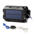 ATEM POWER Trailer Brake Controller Kit with Switch 12V 3AH LifePO4 Lithium Battery Trailer Breakaway Kit Brake Controller Bulit-in Solar Panel LED