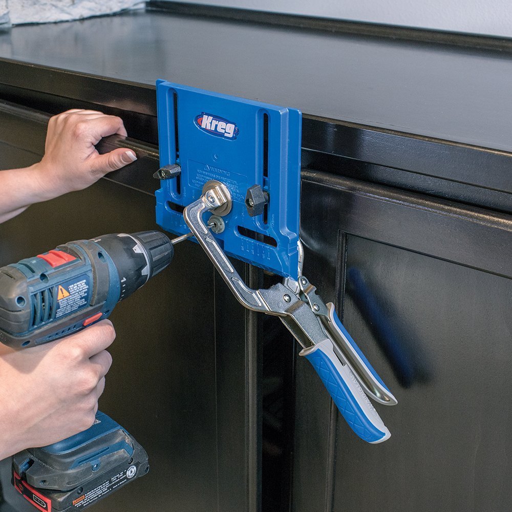 Kreg Cabinet Hardware Installation Jig, KHI-Pull, For 1" to 5" Pulls