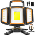 3000LM Rechargeable Work Light, Magnetic LED, Foldable & Portable