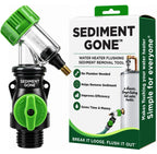 The Original Sediment Gone™ Water Heater Flush Kit & Sediment Removal Tool