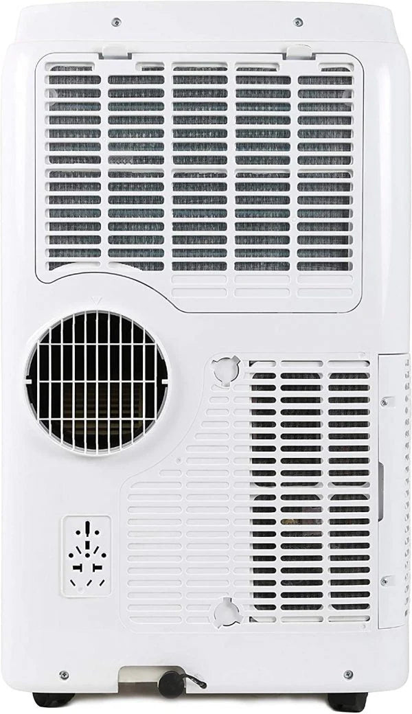 BLACK+DECKER Portable Air Conditioner With Heat And Remote Control, 14,000 BTU, White