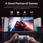 WGK 15.6 inch Portable Monitor 1080P FHD Travel Display HDMI/USB-C Compatible with Laptops, Desktops, Phones, PS, Mac, Xbox, Switch, and Other Gaming
