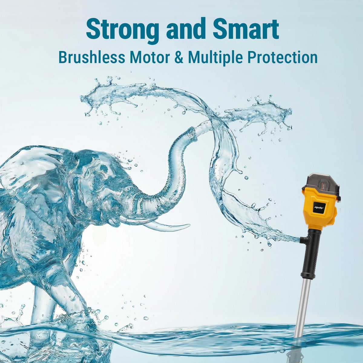 Brushless Stick Water Transfer Pump Compatible with Dewalt 20V MAX Battery