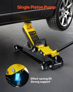 VEVOR 2.5 Ton Low Profile Heavy-Duty Steel Racing Floor Jack