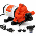 SEAFLO 33 Series 110V/115V AC Fresh Water Pump, 3.3 GPM 45 PSI Self-Priming Pressure Pump with Smart Pressure Switch, Automatic Demand Pump for RV