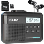 K7 Cassette Player, Converts Tapes to MP3, Built-in Microphone, 16GB Card