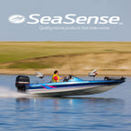 SeaSense Hand Bilge Pump - Self-Priming, Manual Bilge Pump for Water Removal on Small Boats, Kayaks, Canoes, Bilges or Any Place Water Collects - 18"