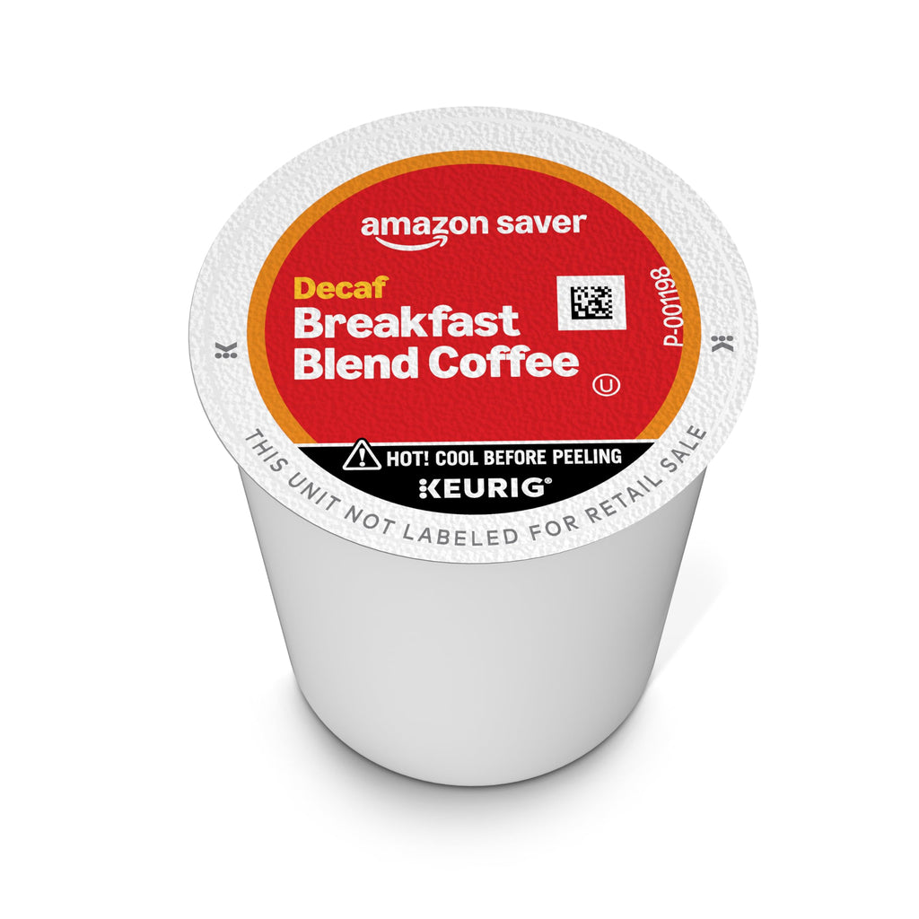 Saver, Decaf Breakfast Blend Coffee Single Serve Cups, Light Roast, 29.9 Oz, 100 Ct (Previously Happy Belly)