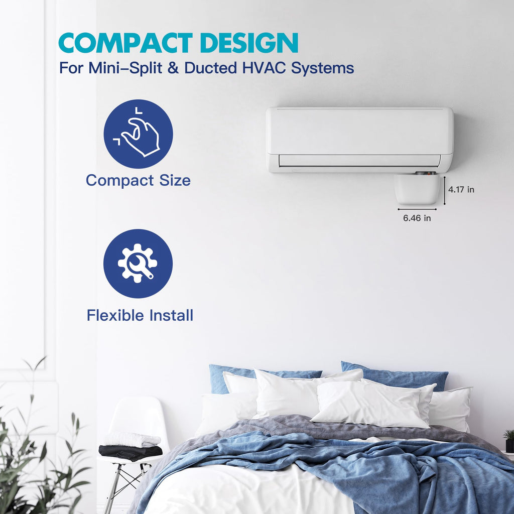 Compact Mini Split Condensate Pump, Ultra Quiet