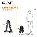 CAP A-Frame Dumbbell Weight Rack