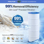 POOLPURE C1200 Pool Filter Replace Hayward CX1200RE, HAY823C, Pleatco PA120