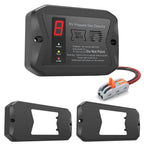 RV Propane Gas Detector, Hardwired-12V DC with 3 Different Brackets for RVs,R501