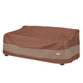 DUCKCOVERS Ultimate Waterproof Patio Sofa Cover, Outdoor Couch Cover with All Weather Protection, Patio Furniture Covers with Attachment Strap, 77"W