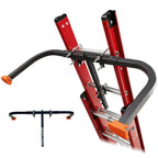Ladder Stabilizer, Extension Ladder Stabilizer for Roof, Adjustable Ladder Standoff Attachment for Gutters, Windows, Heavy-Duty Steel Ladder