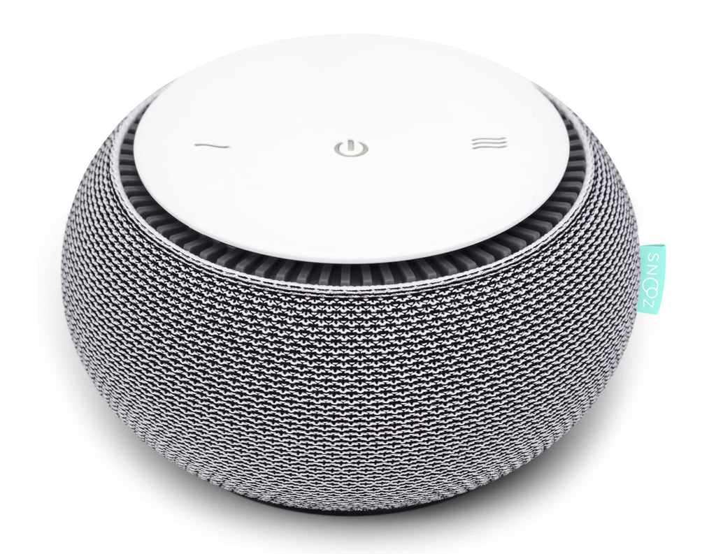 SNOOZ Original Smart White Noise Sound Machine, Real Fan Inside for Sleep