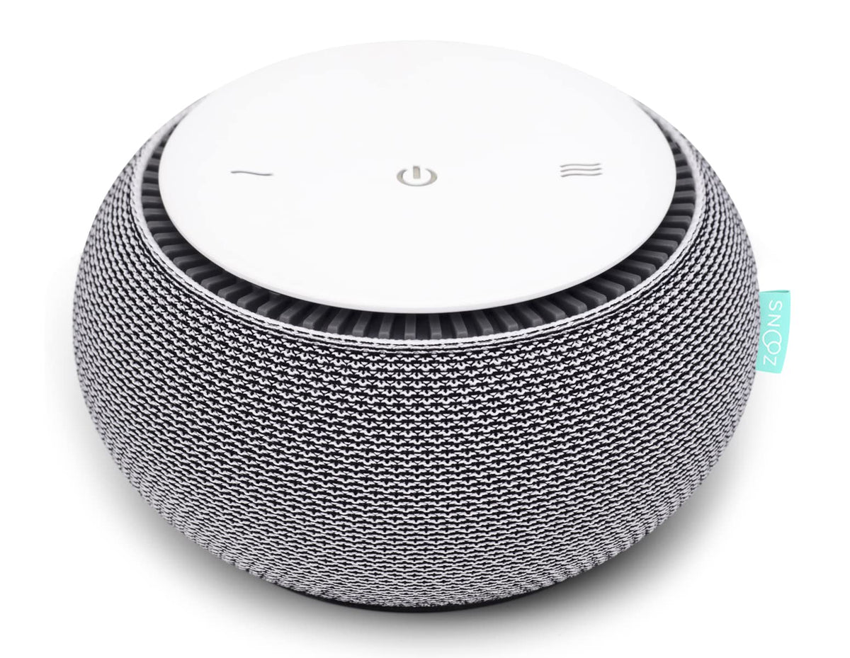 SNOOZ Original Smart White Noise Sound Machine, Real Fan Inside for Sleep
