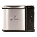 Masterbuilt® 3-in-1 10 Liter XL Electric Turkey Fryer plus Boiler and Steamer Combination with Drain Basket and Breakaway Safety Cord in Stainless