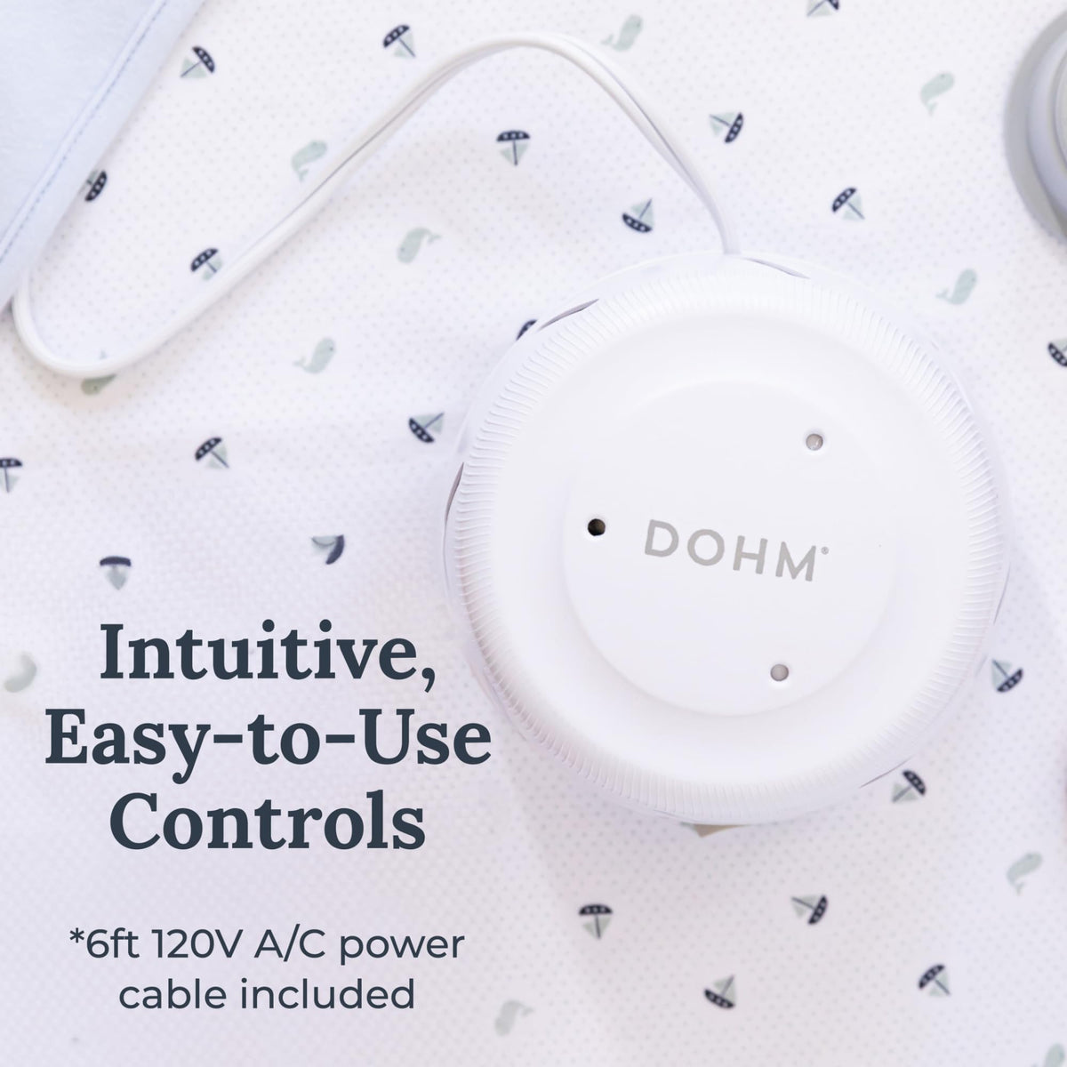 Yogasleep Dohm Uno (White) - White Noise Sound Machine