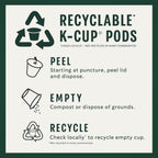 Starbucks K-Cup Coffee Pods, Medium Roast Hot or Iced Coffee, Pike Place Roast, 96 Keurig Pods ​