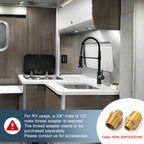 GIMILI Black Kitchen Faucet with Pull Down Sprayer