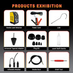 Smoke Machine, All Accessories & Built-in Air Pump, Pressure Gauge