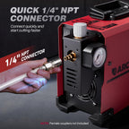 ARCCAPTAIN 50A Plasma Cutter Machine, 110V/220V Dual Voltage, 2/3" Max Cut