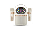 PHILIPS S2508 Portable Karaoke Machine,Party Bluetooth Speaker with 2 Karaoke Microphones,7 H Battery,Multi-Colored Light Modes with Display Screen,6