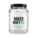 NAKED Whey Isolate Protein - Only 2 Ingredients, 30g Grass-Fed Protein, Zero Carb, Unflavored, Undenatured, Non-GMO, No Soy, Gluten-Free, No