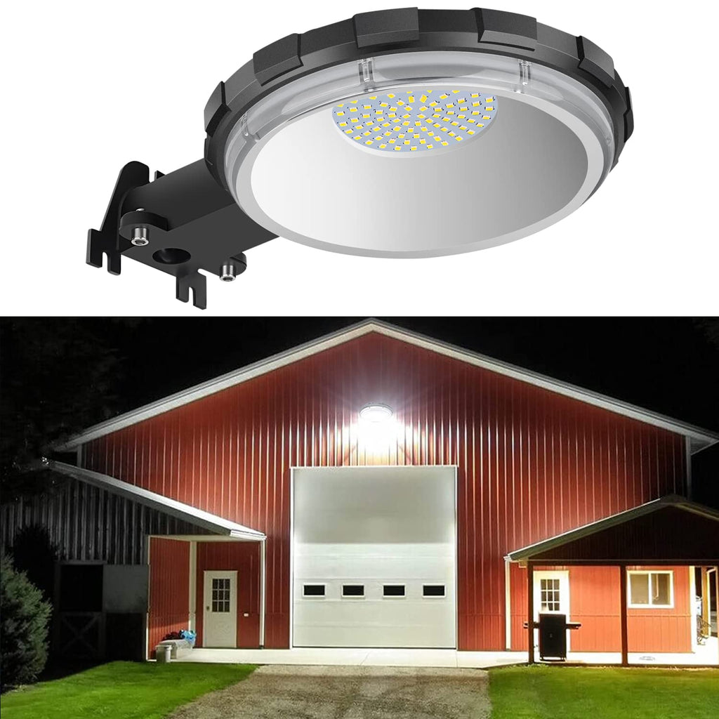 100W Dusk to Dawn Outdoor Lighting with 10000LM 5000K Daylight