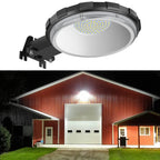 100W Dusk to Dawn Outdoor Lighting with 10000LM 5000K Daylight