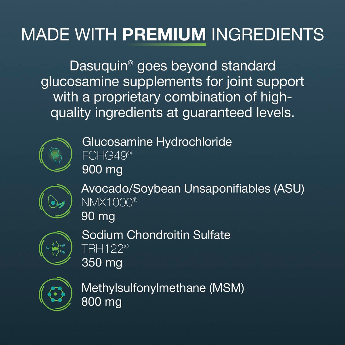Nutramax Dasuquin MSM Joint Supplement for Large Dogs, Soft Chews, 150ct