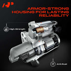 A-Premium Starter Motor, 12V 1.4KW 12 Teeth Clockwise