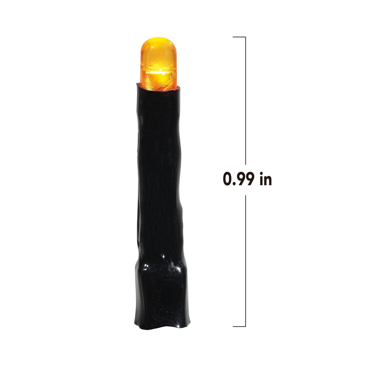 Indoor/Outdoor 100-Count Battery-Operated LED 8-Function Micro String Lights, 33', Halloween by Way To Celebrate