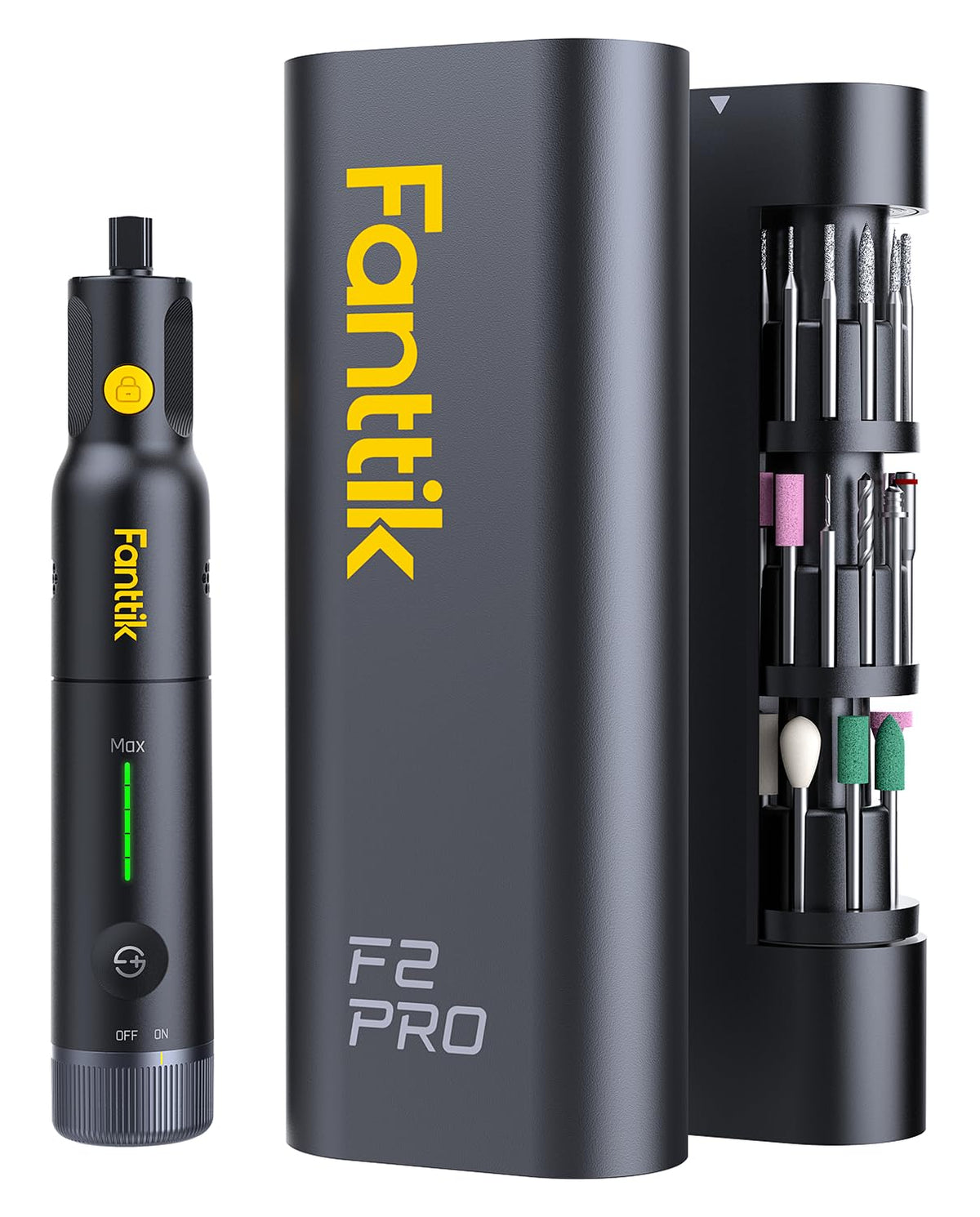 Fanttik F2 PRO Cordless Rotary Tool Kit with Strong Magnetic Motor 5 Speed