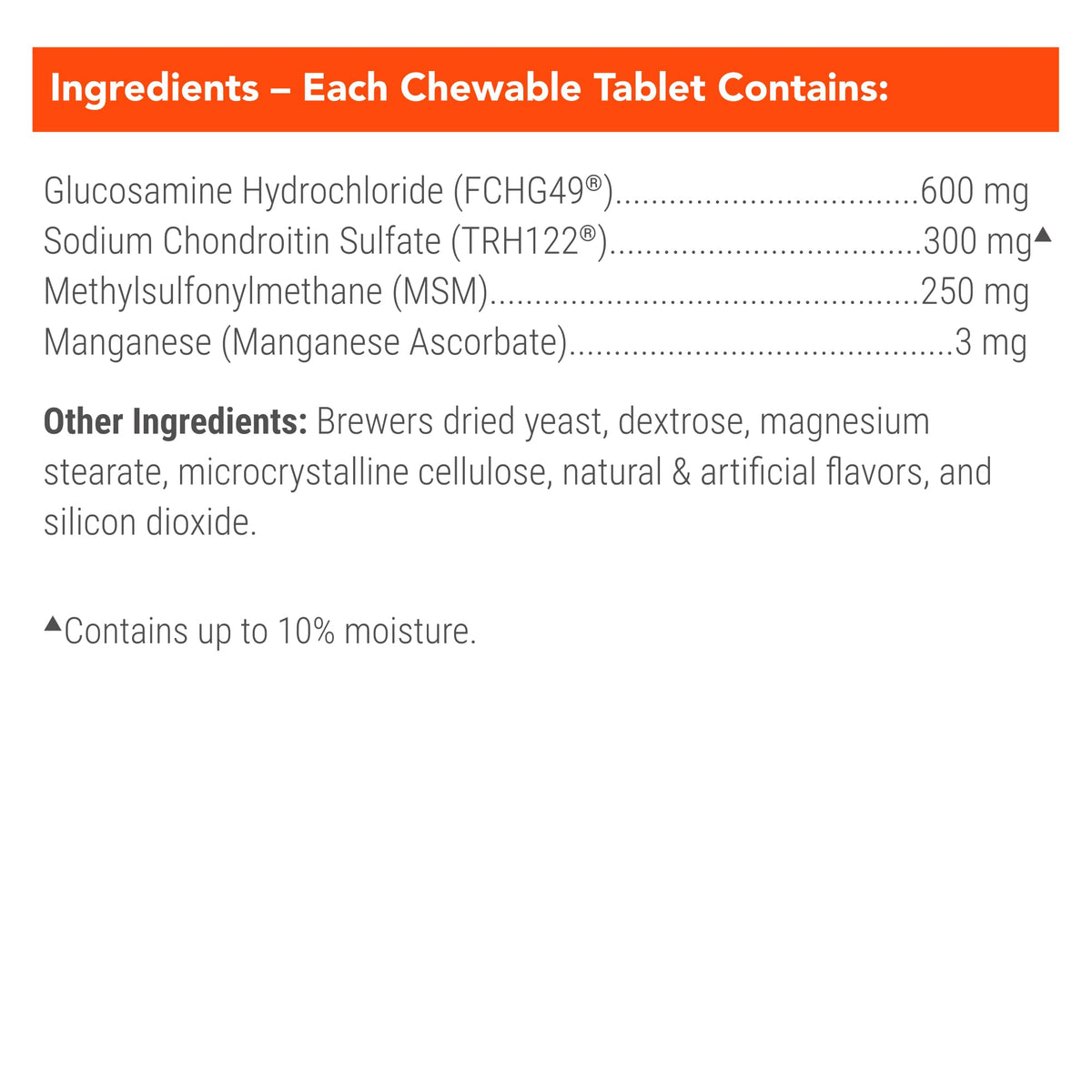 Nutramax Cosequin Joint Supplement for Dogs, Chewable Tablets, 132ct