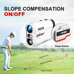 REVASRI Range Finder for Golf, Slope, Pin Lock Vibration 1000Y Rangefinder