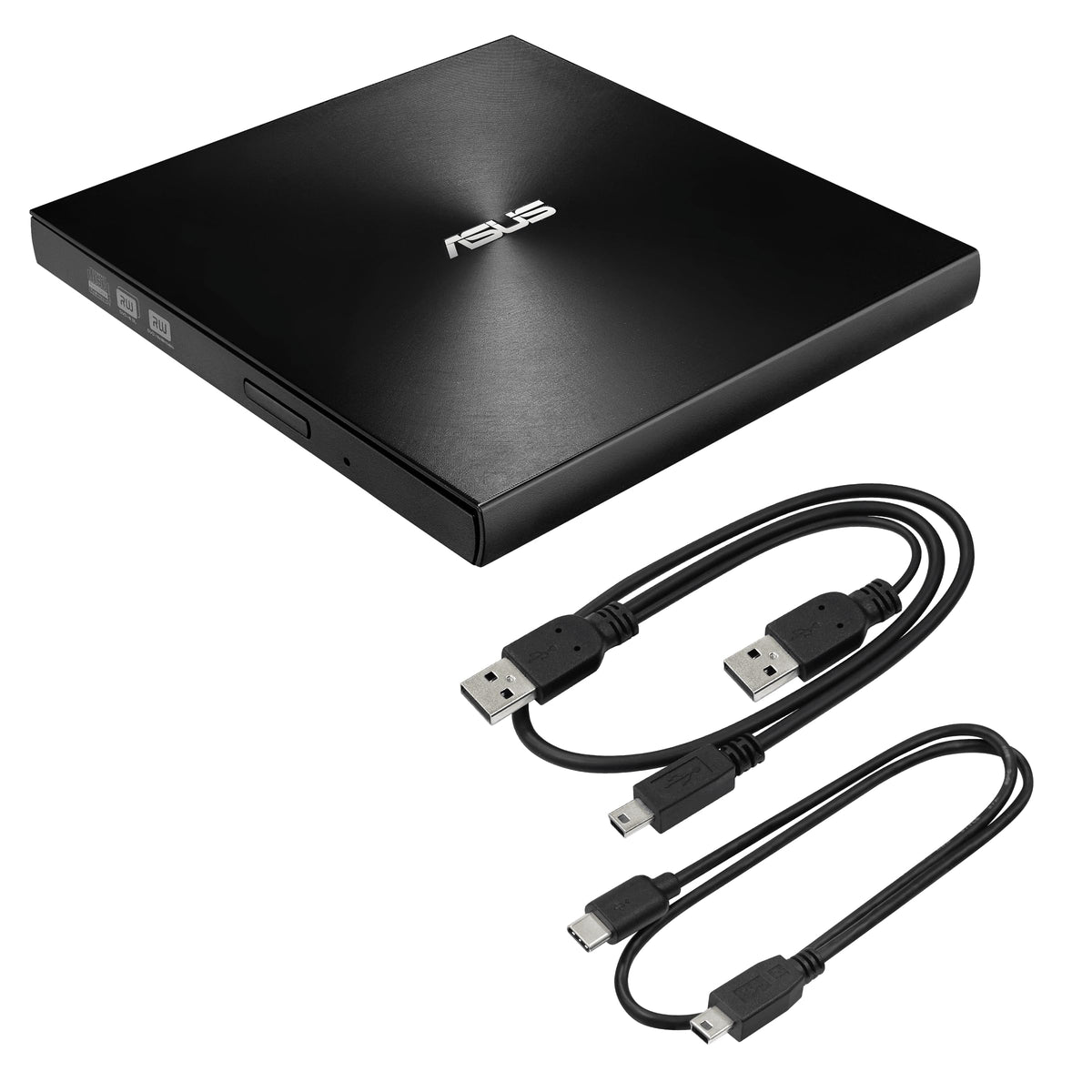 ASUS ZenDrive Black 13mm External 8X DVD/Burner Drive +/-RW with M-Disc Support, Compatible with Both Mac & Windows and Nero BackItUp for Android
