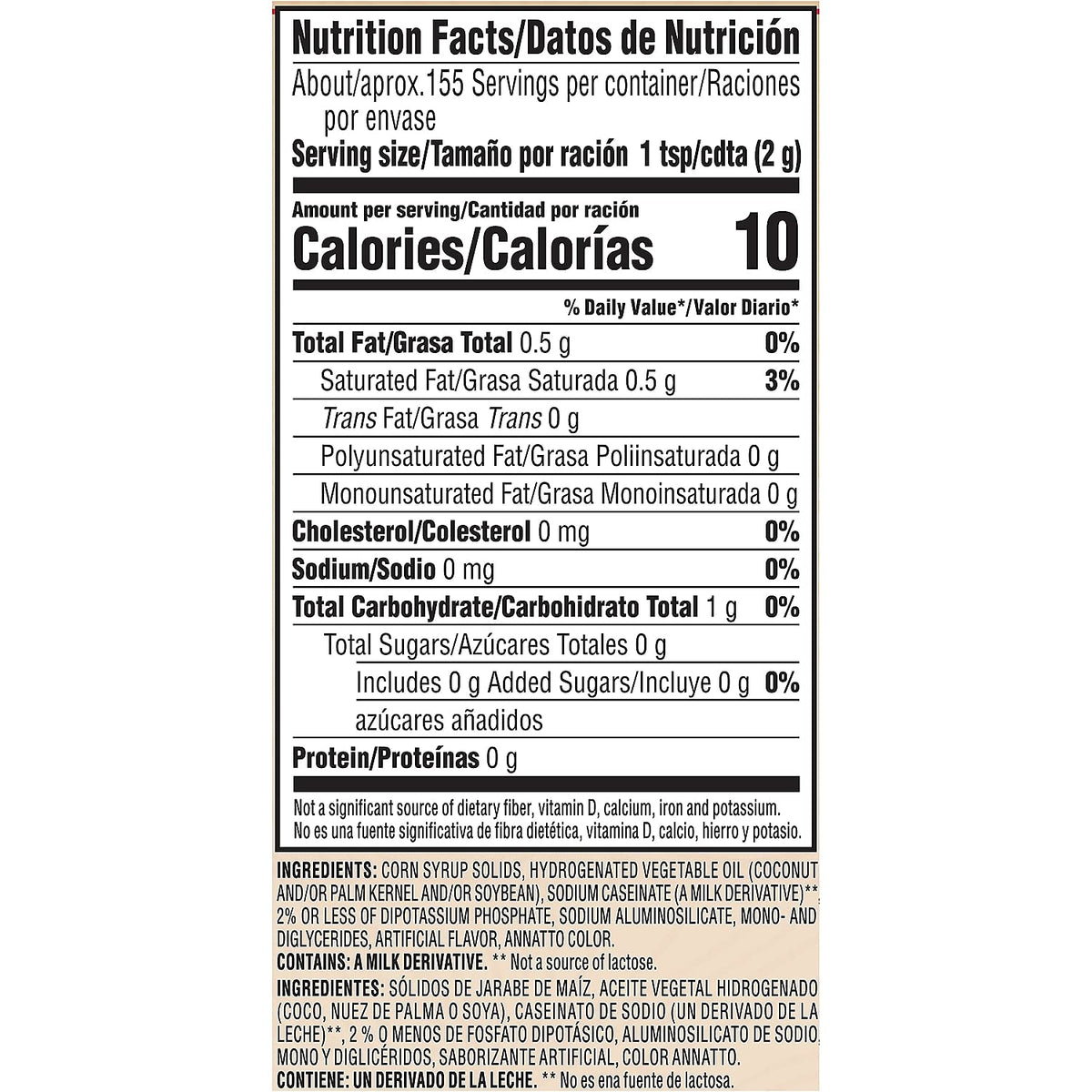 Nestle Coffee mate Original Non-Dairy Powder Creamer, 11 oz, 12-Pack