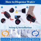 116 Gallon Aluminum Foil Emergency Water Storage