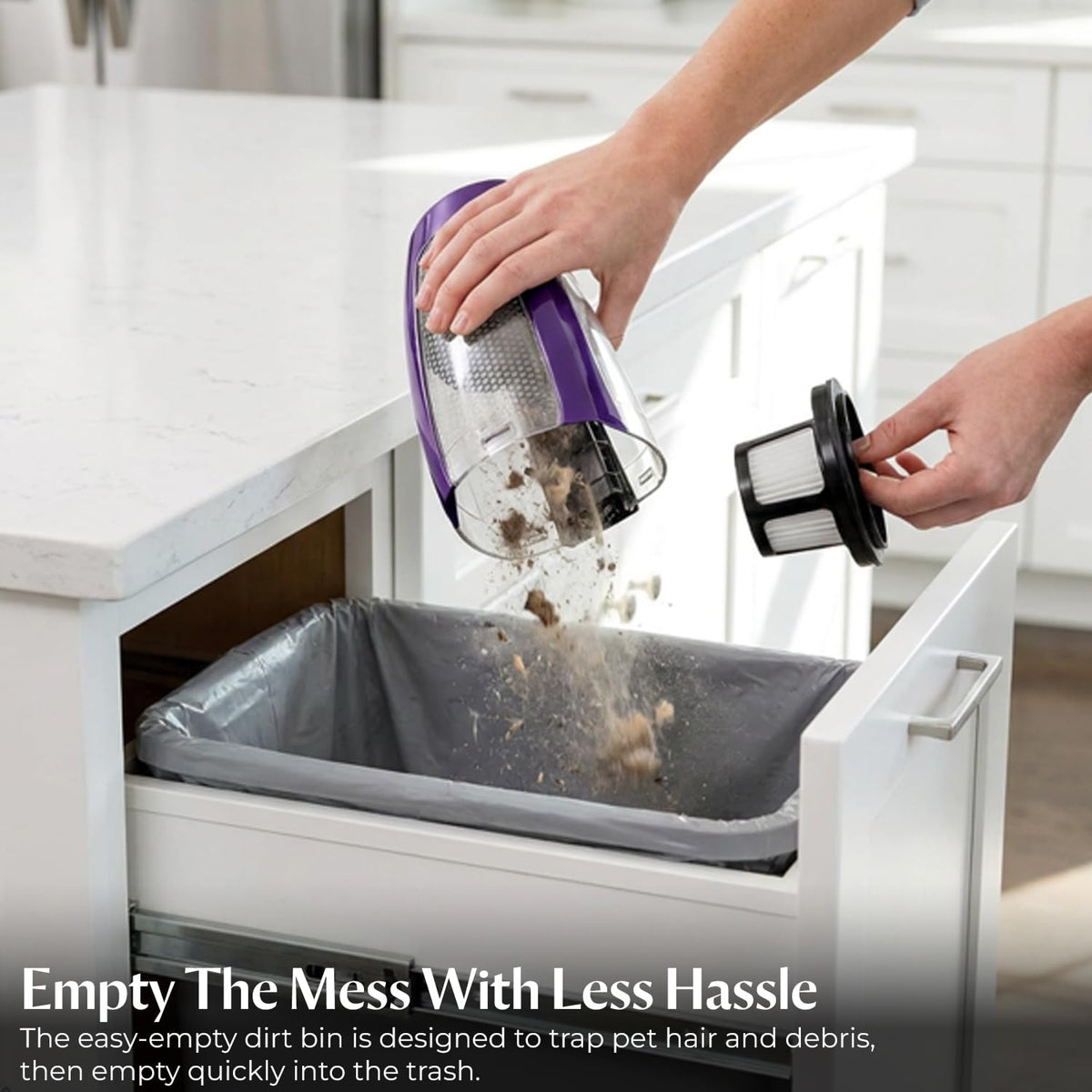 Bissell Pet Hair Eraser Cordless Hand Vacuum, Home, Auto & Pet, 2390A
