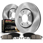 PowerStop Z17 Replacement Brake Pad & Rotor Kit Rear KOE206