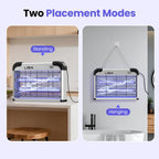 LiBa Bug Zapper 2800V Indoor, with 2 Extra Replacement Bulbs