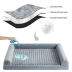 Orthopedic Washable Large Dog Bed for Senior Dog Comfy Sleep