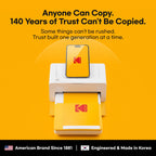 KODAK Dock Plus 4x6 Photo Printer, Smartphone Docking, 4PASS, 50 Sheets