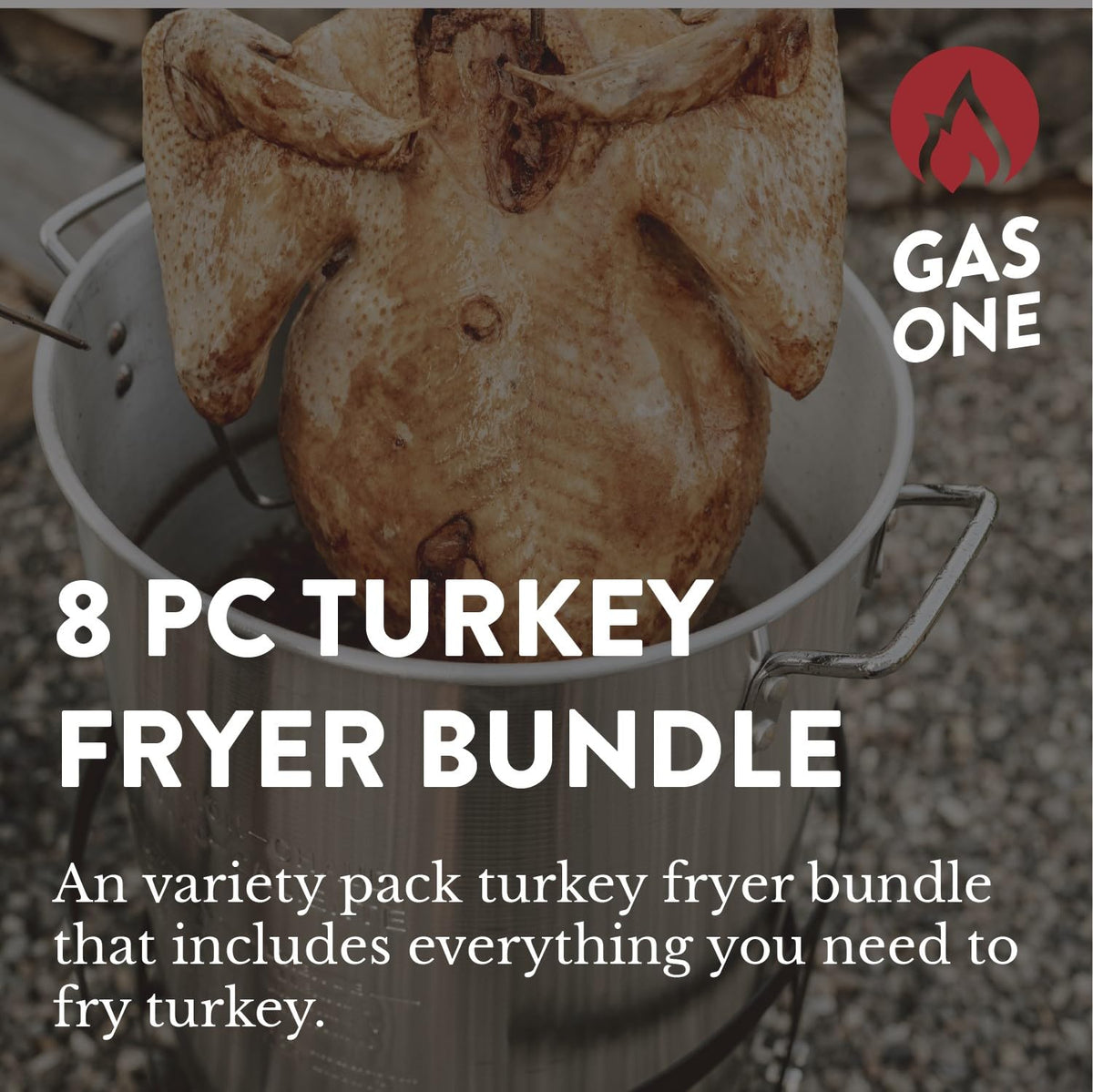 GasOne 30QT Turkey Fryer Set and Seafood Boil with Propane Gas Burner, Perforated Basket – Perfect Outdoor Cooker for Crawfish, Crab, Shrimp, Lobster