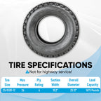 OTR 350 Mag All Terrain ATV/UTV Tire (25x10.00-12)